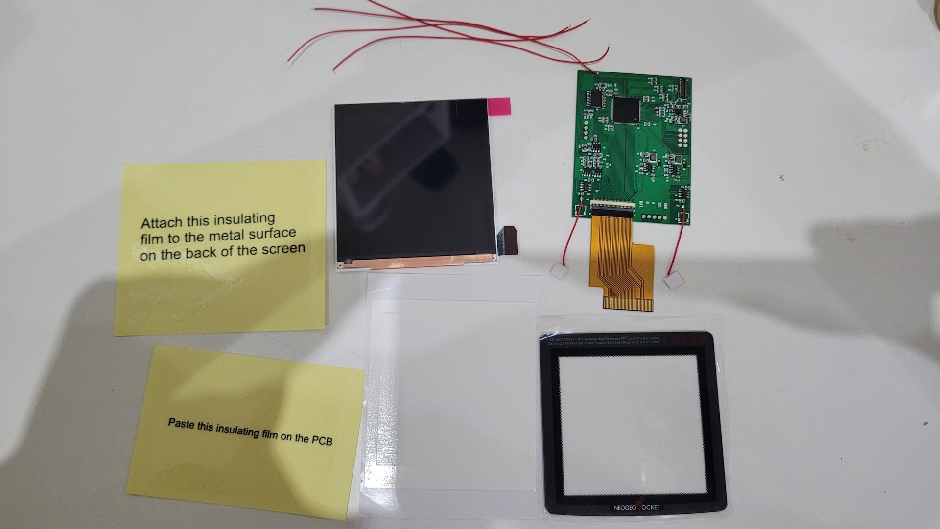 Retrosix IPS display kit